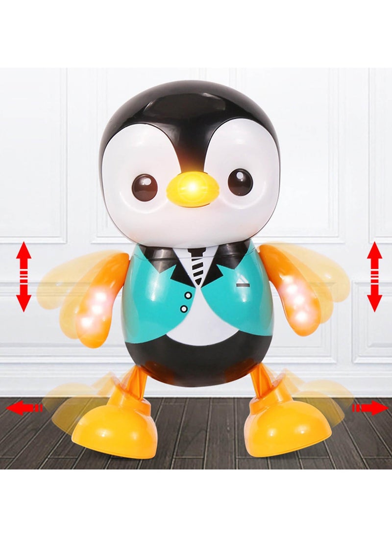 Jomo Store - Charming Realistic Penguin Toys with Singing & Dancing Baby Crawling Robot, 360-Degree Rotation, and Interactive Playtime - Image 1