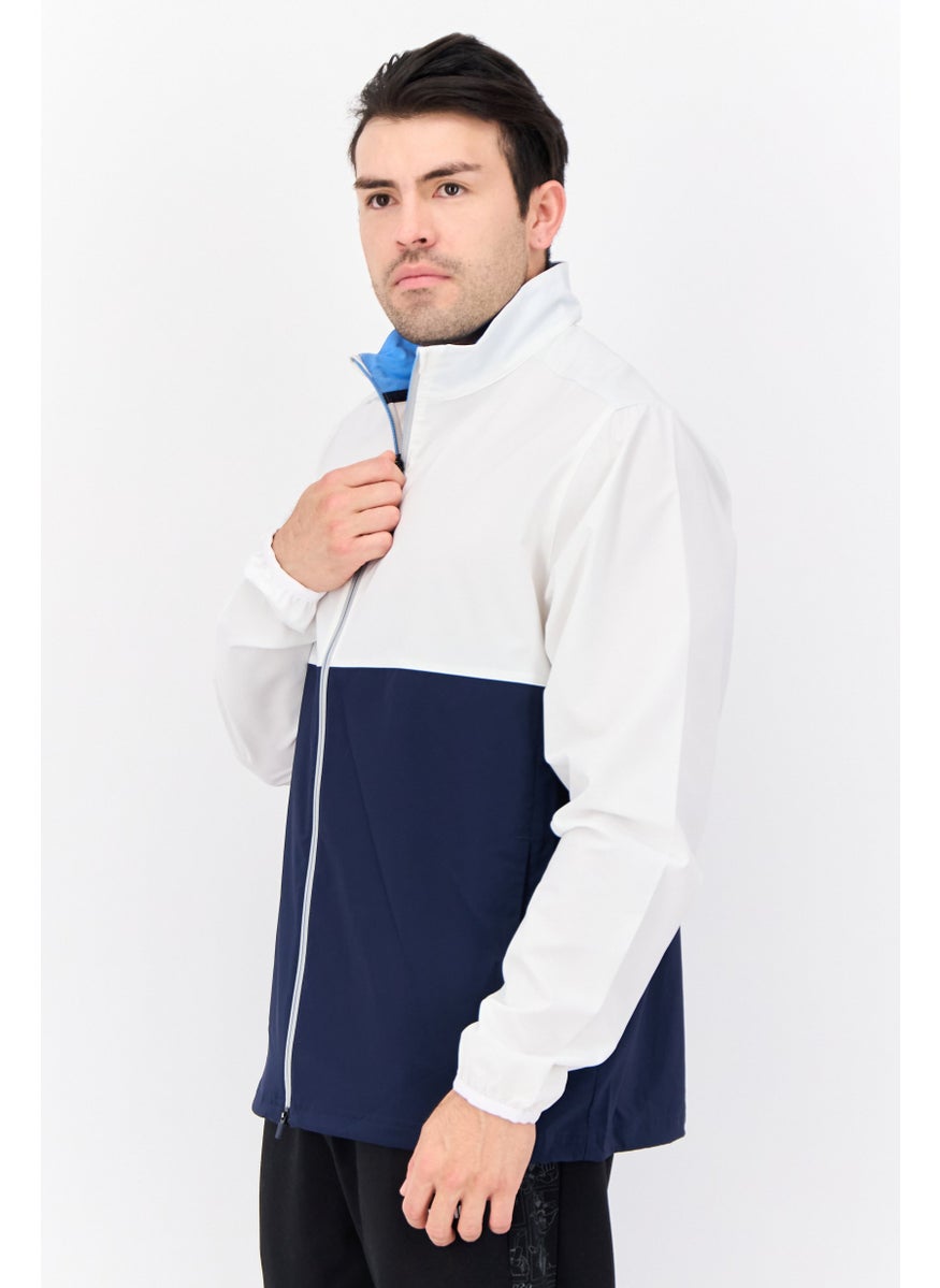 PUMA Men Sportswear Fit Long Sleeves Training Jacket, White  - Image 2