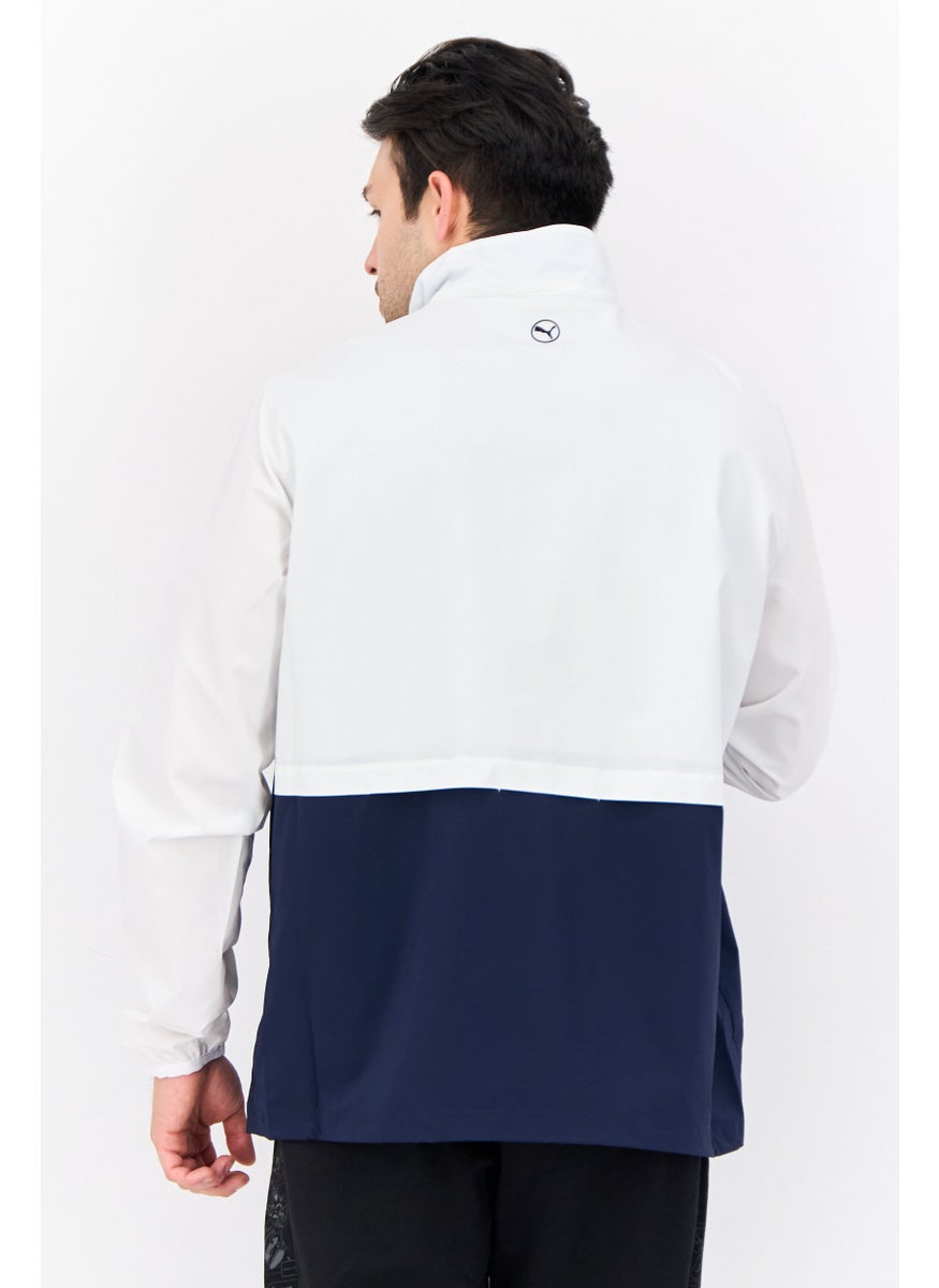 PUMA Men Sportswear Fit Long Sleeves Training Jacket, White  - Image 3