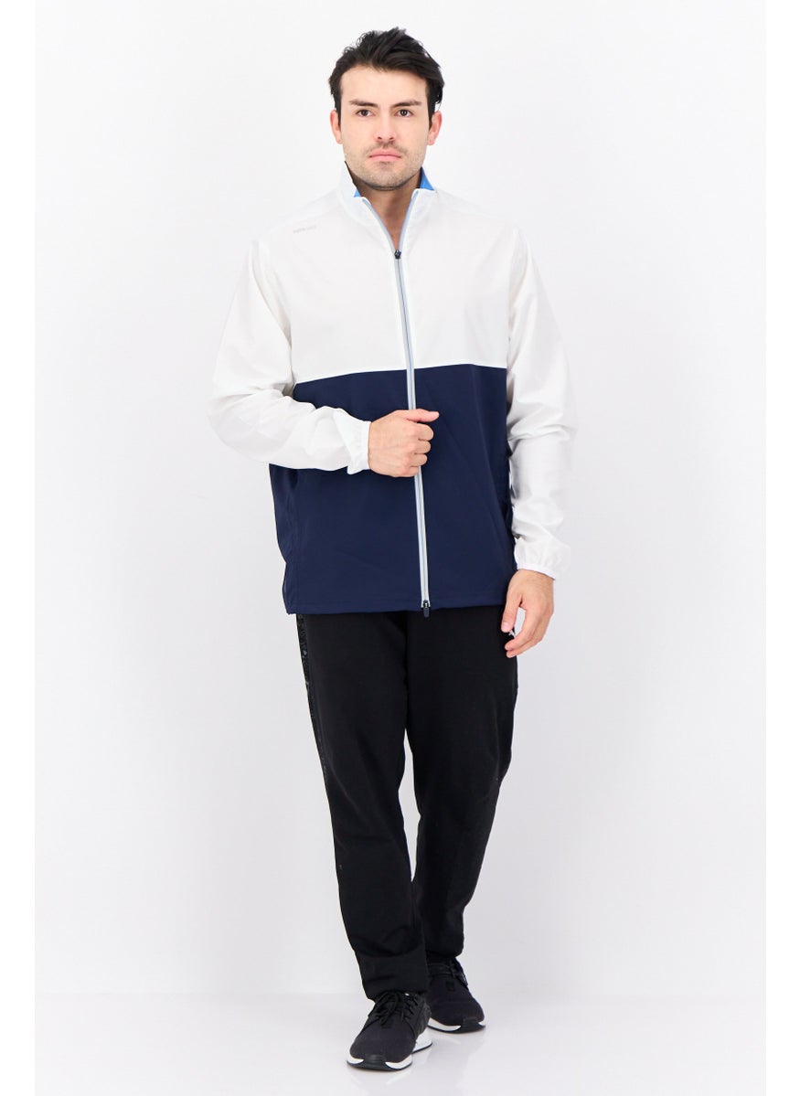 PUMA Men Sportswear Fit Long Sleeves Training Jacket, White  - Image 4