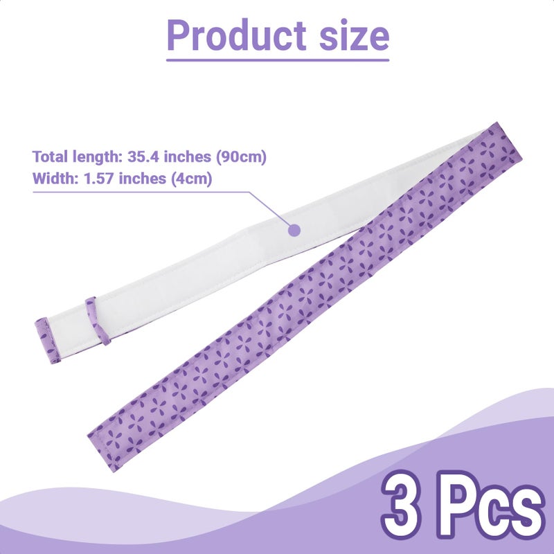 Hufopik 3-Piece Cake strips for even baking, Baking strips for cake pans, Baking Supplies and Cake leveler - Image 2
