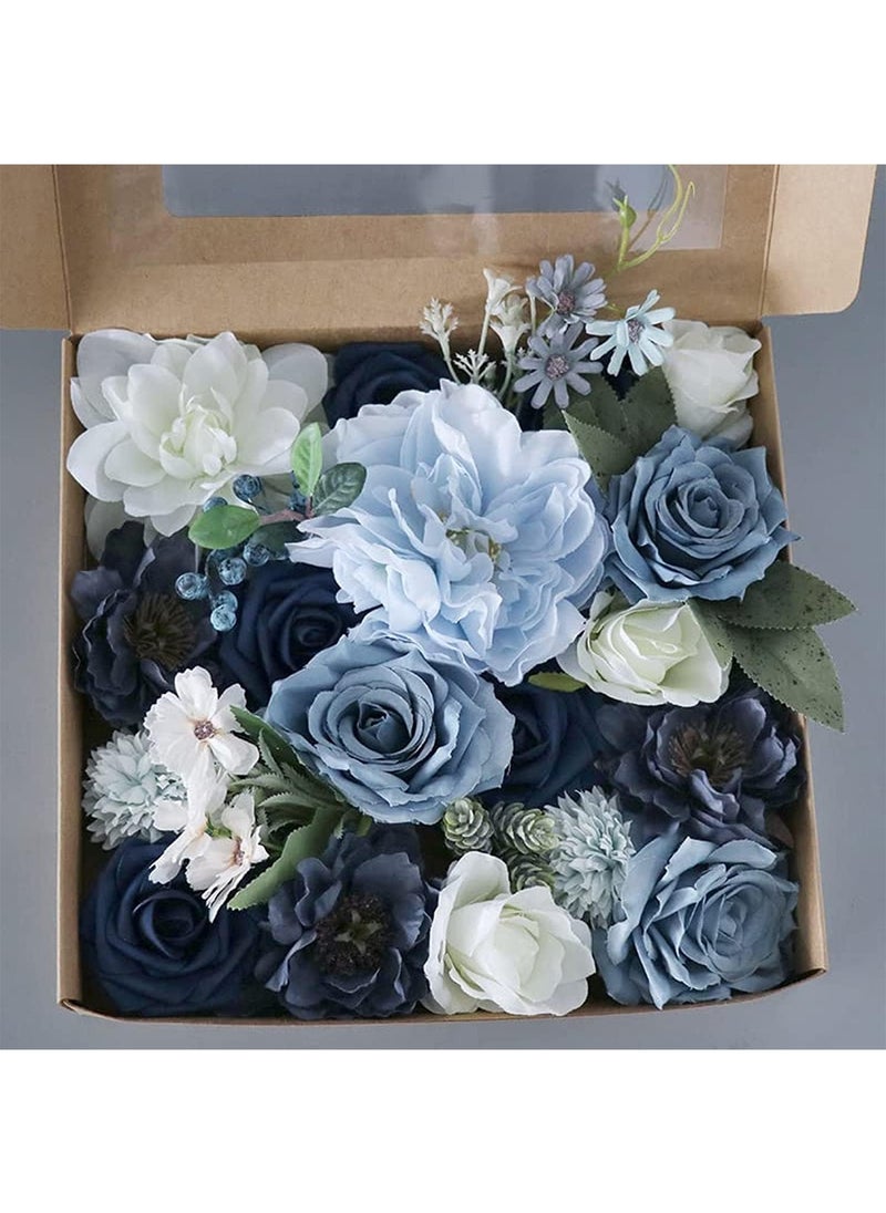 Artificial Flowers Combo Box Silk Fake Artificial Flower for DIY Wedding Cake Topper Floral Arrangements Faux Flower Centerpieces for Table Home Decor - pzsku/ZF124063B70399005E800Z/45/_/1734556203/e7758edc-b32c-49ed-a06e-9702e6cce7eb