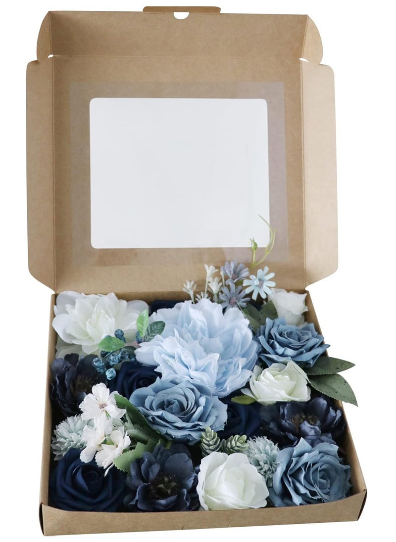 Artificial Flowers Combo Box Silk Fake Artificial Flower for DIY Wedding Cake Topper Floral Arrangements Faux Flower Centerpieces for Table Home Decor - pzsku/ZF124063B70399005E800Z/45/_/1734556206/b7418479-fda4-421c-8690-2aaa6c8c8b8b