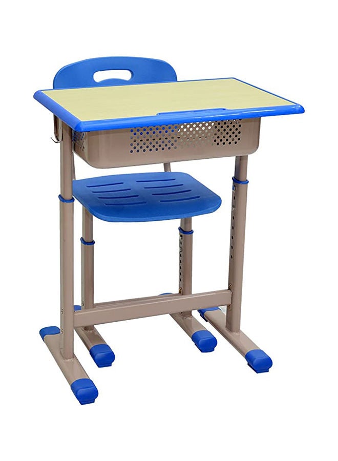 Multi Home Furniture MULTI HOME Metal Legs Student Study Chair And Desk Adjustable Height MH-ST15-BLUE  - Image 1