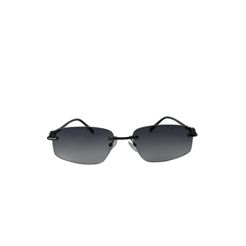 BOLD Celiny Oval Sunglasses for Woman - Silver - Image 1