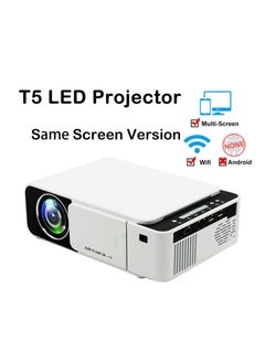borrego Borrego T5 Portable WIFI LED Mini Projector 2200 Lumens 30K Hours Multicolor  - Image 2