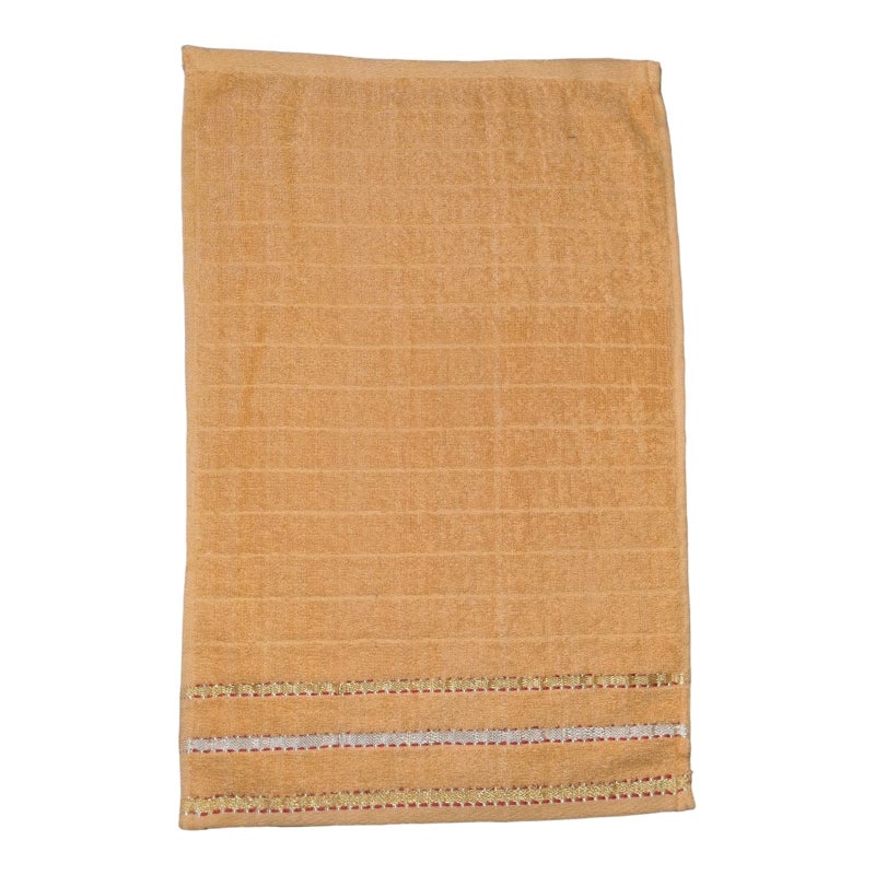 Outlay Home 100% Cotton Skin Friendly 6 Pieces Hand Towel Set - 14 x 21 Inches (Multicolor) - 6 Pcs - Image 3