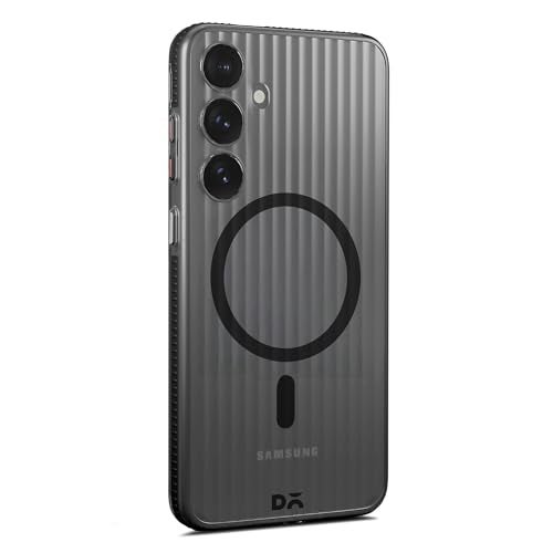 DailyObjects Beam 2.0 Magnetic Case Cover Compatible with Samsung Galaxy S24 | Wireless Charging Slim Back Cover | 2 Layer Edge Protection & Shockproof - Black - Image 3