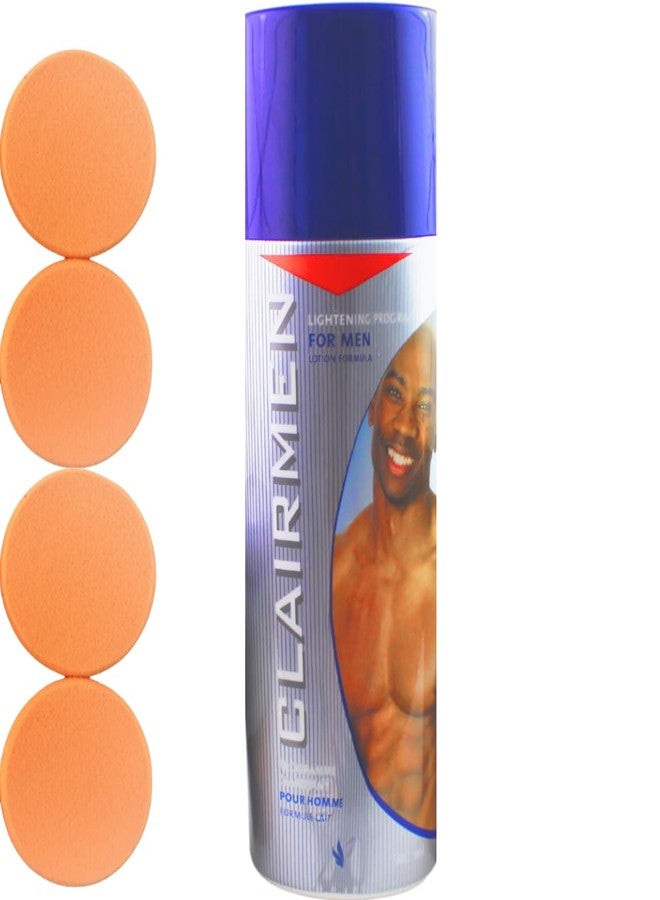 clairmen لوشن كليرمن 500 مل مع 4 وسادات تقشير وتنظيف - Image 2