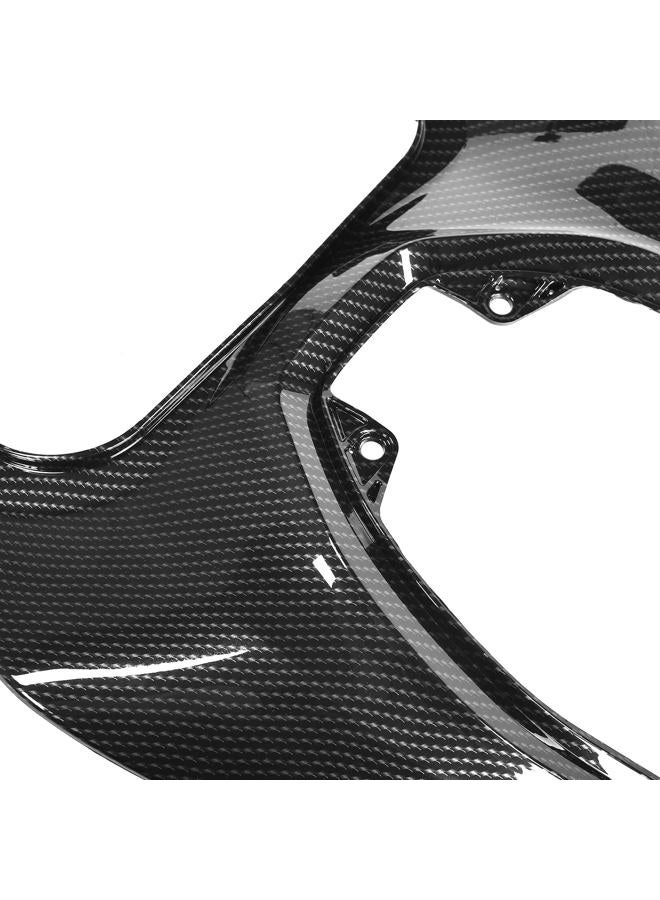 Lorababer Seat Side Panels Guard, Motorcycle Modified Duck Tail Rear Seat Tail Passenger Cover Cowl Fairing Compatible with K-awasaki Z900 Z 900 2017-2024 18 19 20 21 22 23(Carbon Fiber Look) - Image 4