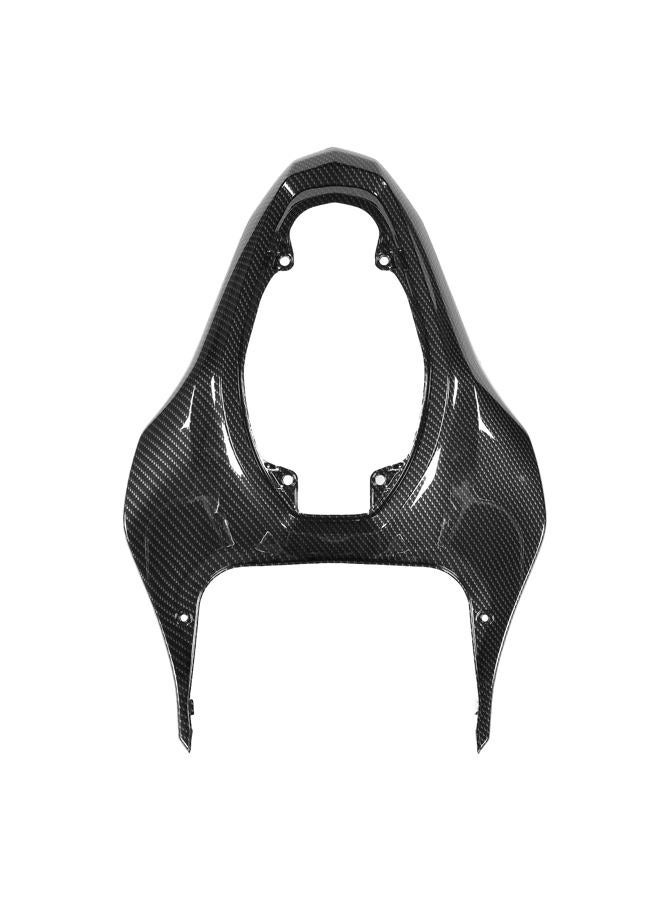 Lorababer Seat Side Panels Guard, Motorcycle Modified Duck Tail Rear Seat Tail Passenger Cover Cowl Fairing Compatible with K-awasaki Z900 Z 900 2017-2024 18 19 20 21 22 23(Carbon Fiber Look) - Image 2