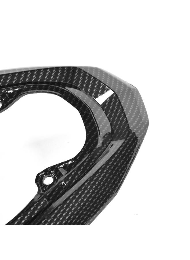 Lorababer Seat Side Panels Guard, Motorcycle Modified Duck Tail Rear Seat Tail Passenger Cover Cowl Fairing Compatible with K-awasaki Z900 Z 900 2017-2024 18 19 20 21 22 23(Carbon Fiber Look) - Image 3