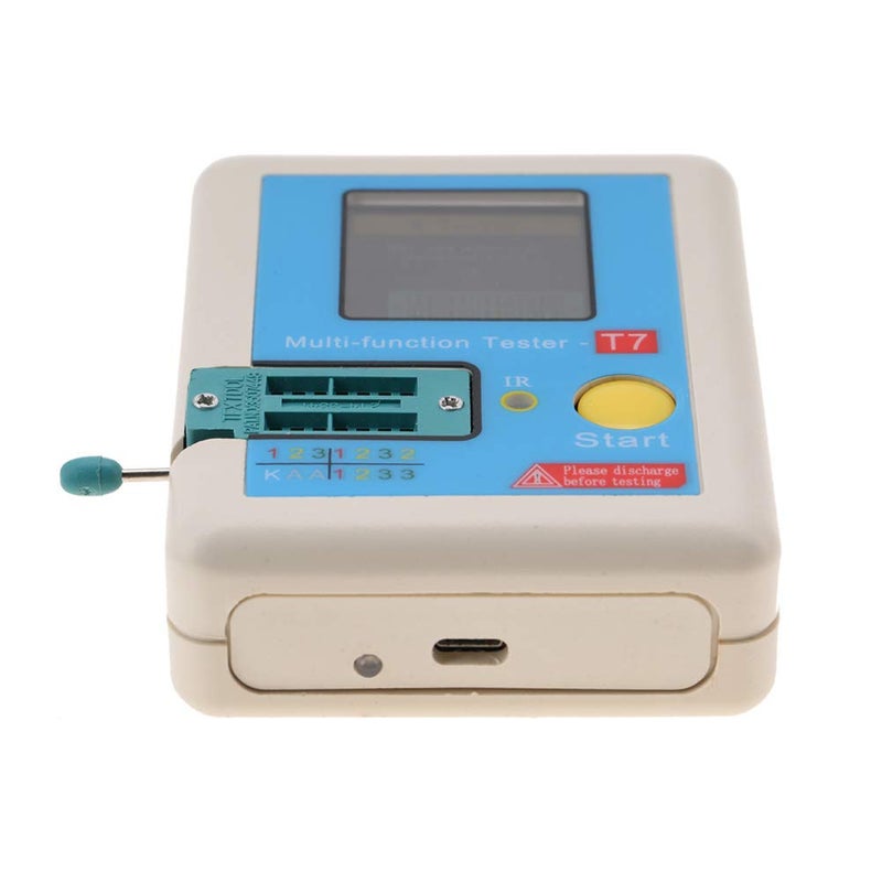 T7 Transistor Tester Multifunction Electrical Component Analyzer with User Convenience - Image 4