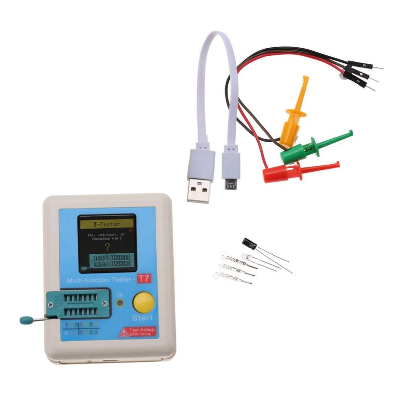 T7 Transistor Tester Multifunction Electrical Component Analyzer with User Convenience - Image 5