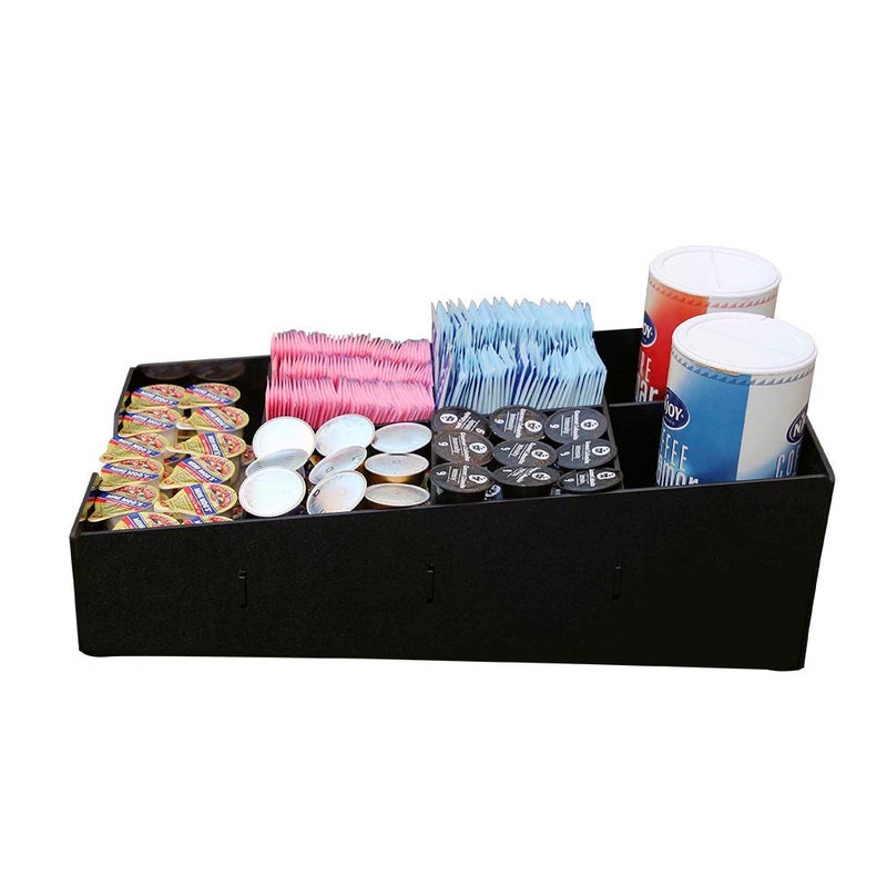 HAITIAN Paper Cup Holder 4mm thickness ABS Material Color Black 7 compartments