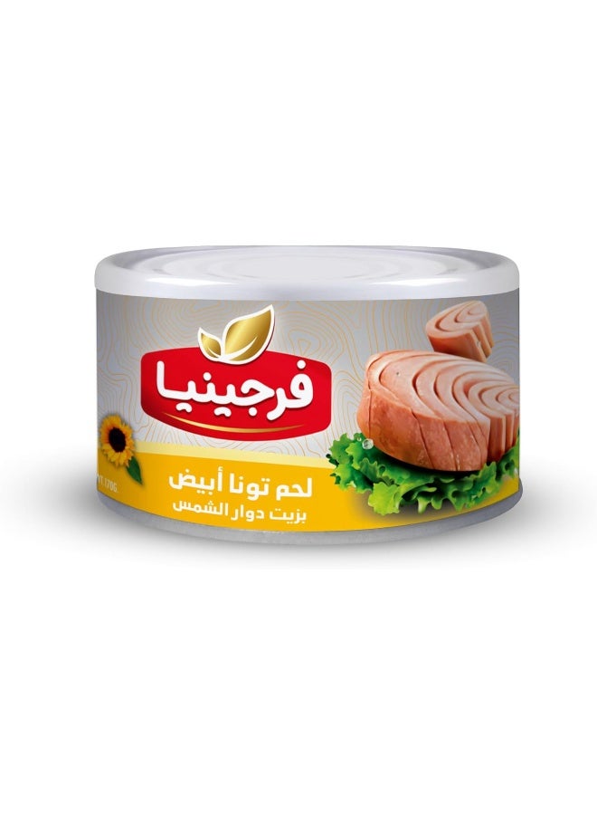 VIRGINIA Virginia Tuna with Meat In Sun Flower Oil Chunks 170G