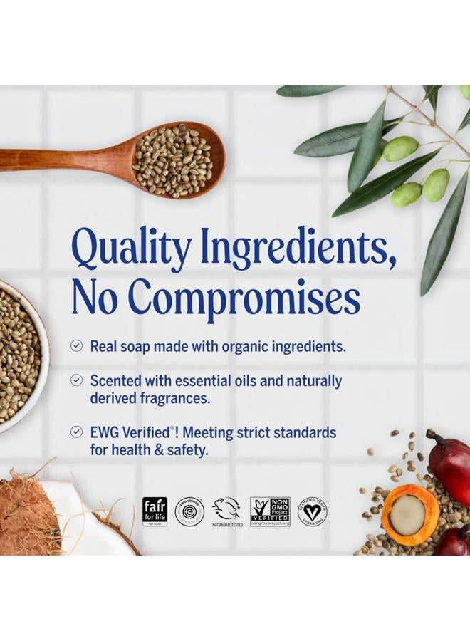 Dr. Bronner's Pure-Castile Liquid Soap Refill, 82% Less Plastic per Quart, Made with Organic Oils, 18-in-1 Uses, For Face, Body, Hand Soap Refill, Hair, Laundry, Pets & Dishes (32oz, Tea Tree) - Image 3