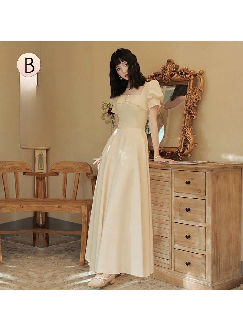 KUYING New Fashionable and Elegant Bridesmaid Dress  - Image 1