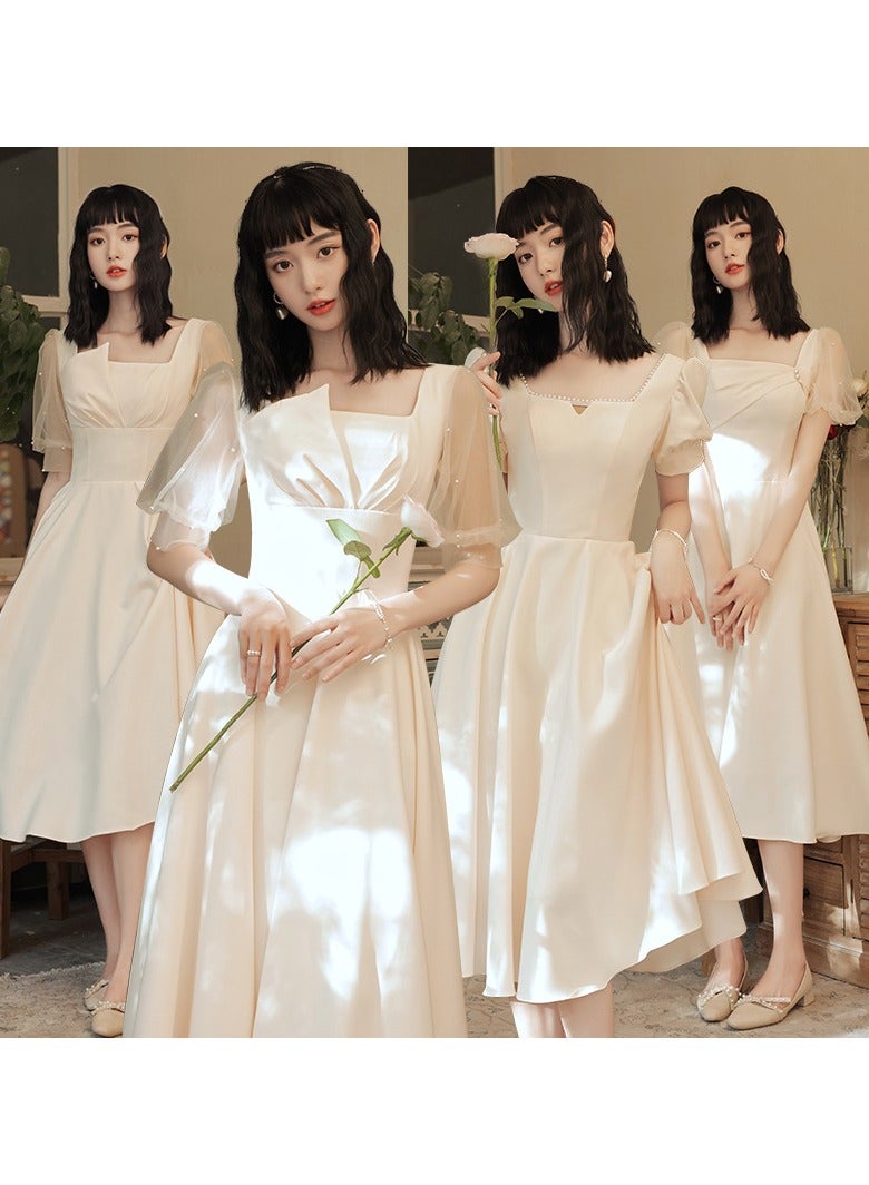 KUYING New Fashionable and Elegant Bridesmaid Dress  - Image 2