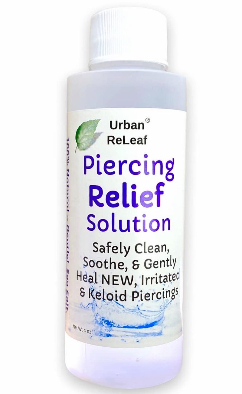 Urban ReLeaf حل تخفيف الثقب من أوربان رليف! نظف بلطف، وهدئ، وقلل من تهيج الثقوب الجديدة والمزعجة. 100% ملح بحر طبيعي، زيت شجرة الشاي، إكليل الجبل - Image 1