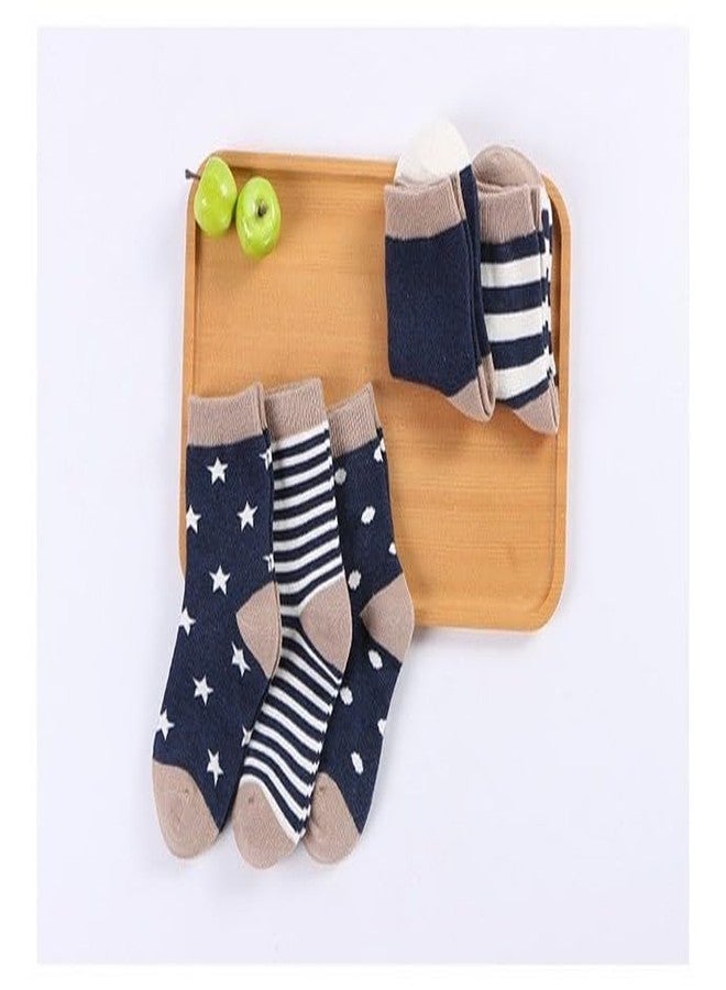 IBA ISBA COLLECTIONS Baby Cotton Blend Printed Socks, Pack of 5 (2-3Years) - Image 4