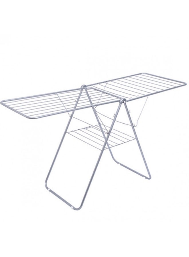 Steel laundry rack and clothes drying rack, 110*110*90 cm