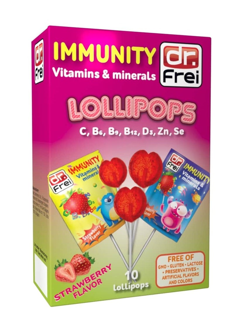 dr.frei Dr Frei Immunity Lollipops (10 pcs)  - Image 2