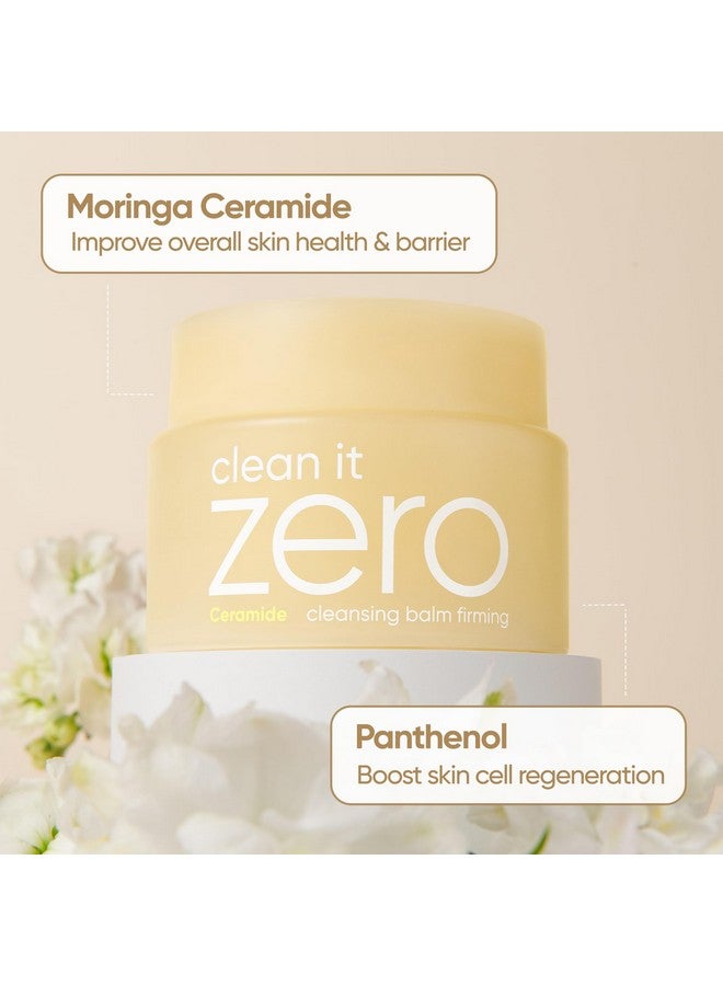 BANILA CO Clean it Zero Firming Cleansing Balm | Korean Makeup Remover, Cleansing Oil to Soothe and Moisturize Skin | Vegan | Made with Moringa Ceramide and Panthenol (100ml/3.38 fl.oz) - Image 2
