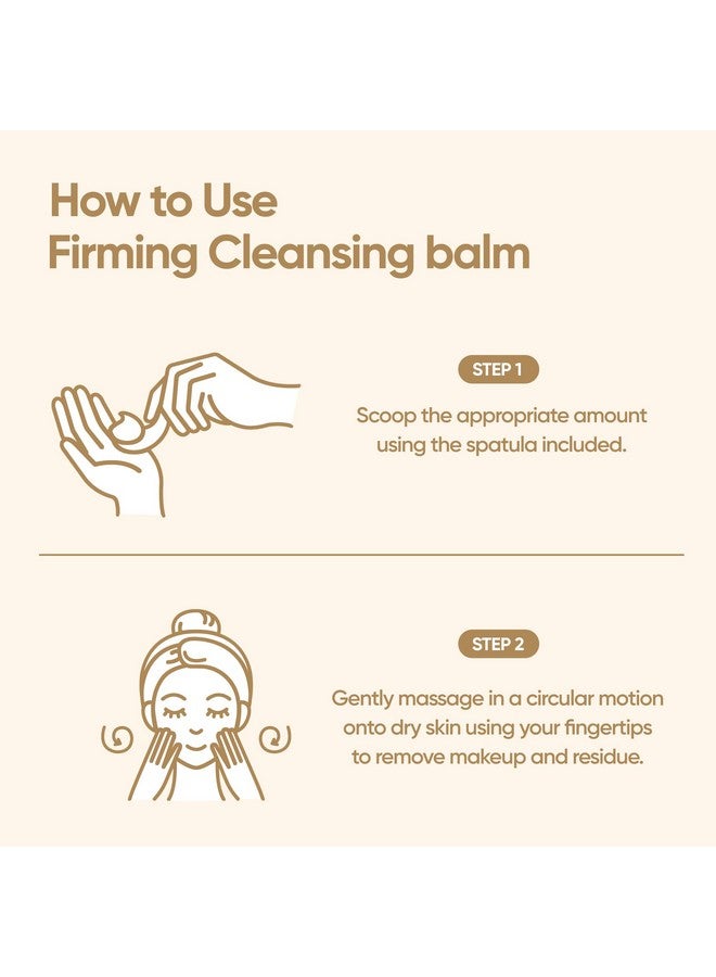 BANILA CO Clean it Zero Firming Cleansing Balm | Korean Makeup Remover, Cleansing Oil to Soothe and Moisturize Skin | Vegan | Made with Moringa Ceramide and Panthenol (100ml/3.38 fl.oz) - Image 4