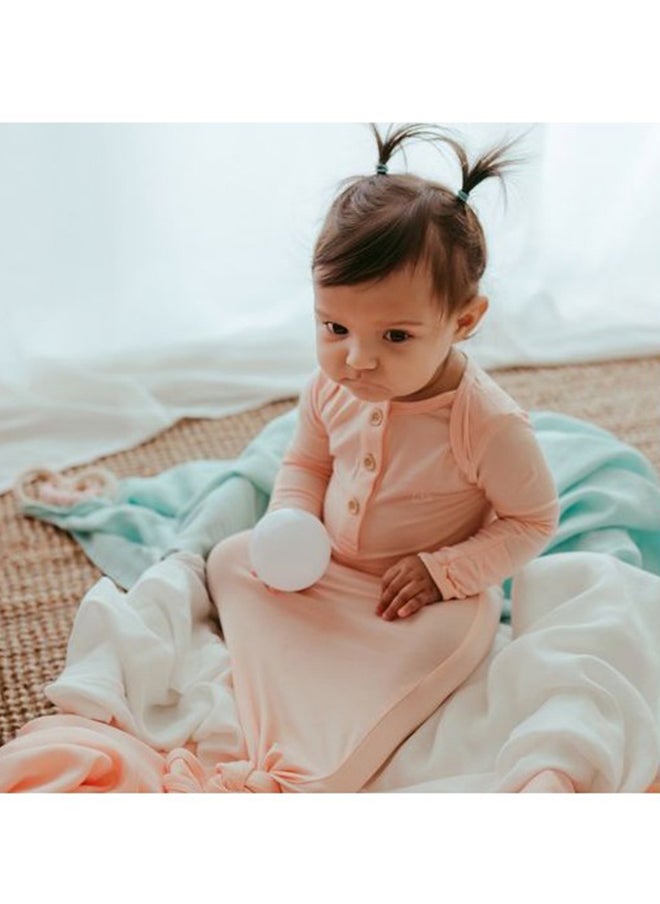 Anvi Baby Set of 3 Organic Bamboo Swaddle Pastel Perfection  - Image 4