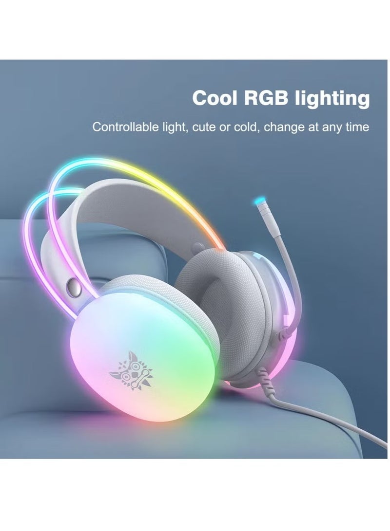 Gravity X25 Gaming Headset Over-Ear Gaming Wired Headphones with Mic ‚Äì High-Quality Stereo Sound, Noise-Canceling Mic, Comfortable Over-Ear Cushions, Adjustable Headband ‚Äì Perfect for PC, PS4, Xbox, and Mobile Gaming - Image 4