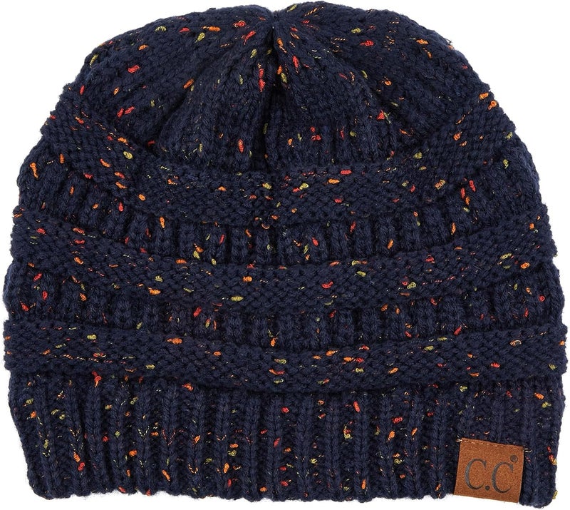 Cc Trendy Warm Chunky Soft Stretch Cable Knit Beanie - Image 2