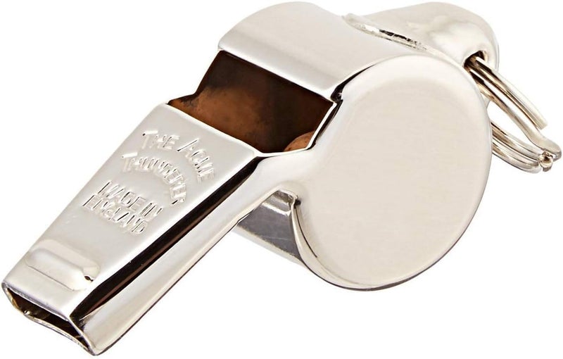 Canbee Premium Brass Whistle for Sports, Safety, and Training | Durable Metal Whistle with Loud Sound | Ideal for Coaches, Referees, Lifeguards, Dolphin Training Whistle and Outdoor Activities (6) - Image 2