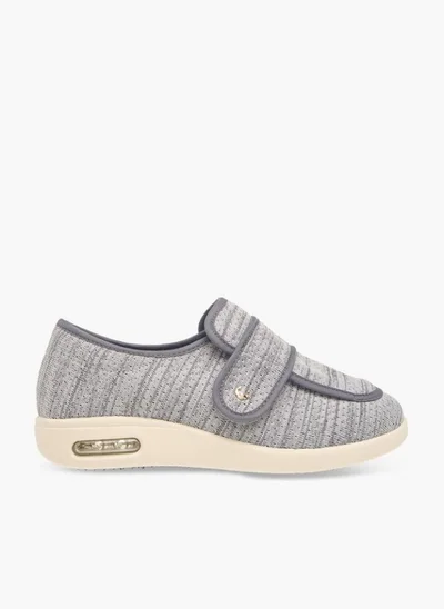 Le Confort Flap Detail Slip-On Comfort Diabetic Shoes