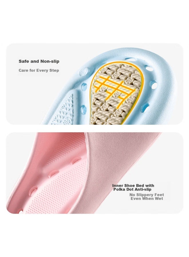 Cheerful Mario Children's Slippers, Boys' Summer Baby Indoor Bath Eva Non-slip Girls' Parent-child Sandals, New Style
