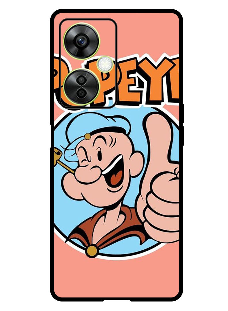 Theodor Protective Case Anti Scratch Shock Proof Bumper Cover For OnePlus Nord CE 3 Lite Popey Thumbs up - Image 1