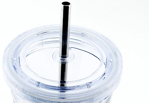 CocoStraw 2 Venti Stainless Steel CocoStraw Replacement Straws 2qty For Hot & Cold Travel Mug To-Go Drink Cups - Image 3