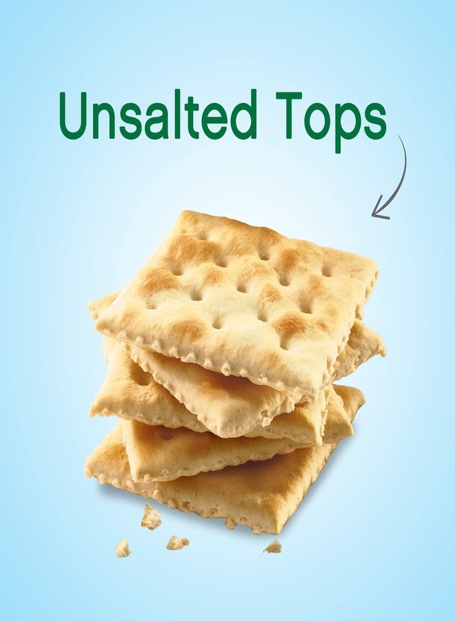 Premium Unsalted Tops Saltine Crackers, Lunch Snacks, 16 oz - Image 2