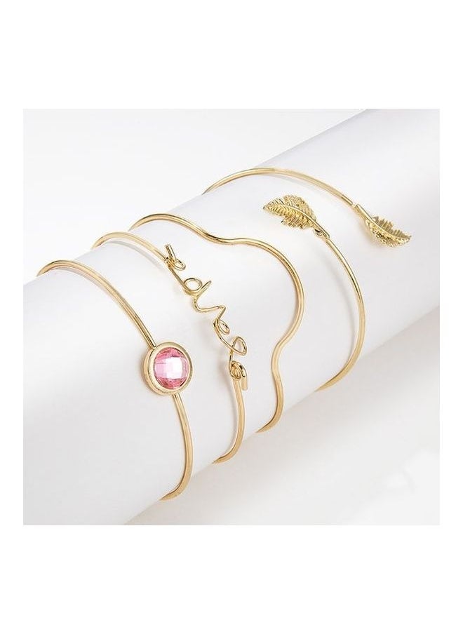 NIBEMINENT - 4-Piece Fashion Bracelet Set - Image 1