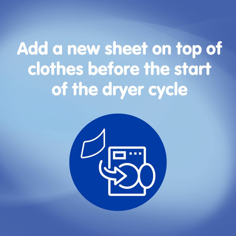 Snuggle Fabric Softener Dryer Sheets, Blue Iris & Ocean Breeze, 70 Count - Image 4