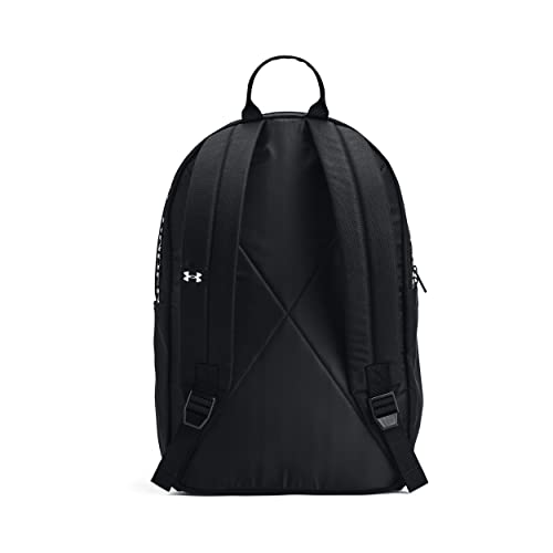 UNDER ARMOUR حقيبة ظهر أندر أرمور للجنسين لودون، سوداء (001)/بيضاء، مقاس واحد يناسب الجميع - Image 2