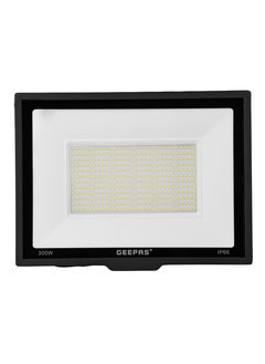 GEEPAS Geepas 300 W LED Flood Light GESL55122, 27000 Lumens and 6500 K Color Temperature| 80% Energy Efficient LED Light, Perfect for Outdoor Spaces, Sports Arenas, Parking Lot, Etc. 2 Year Warranty, Black  - Image 3