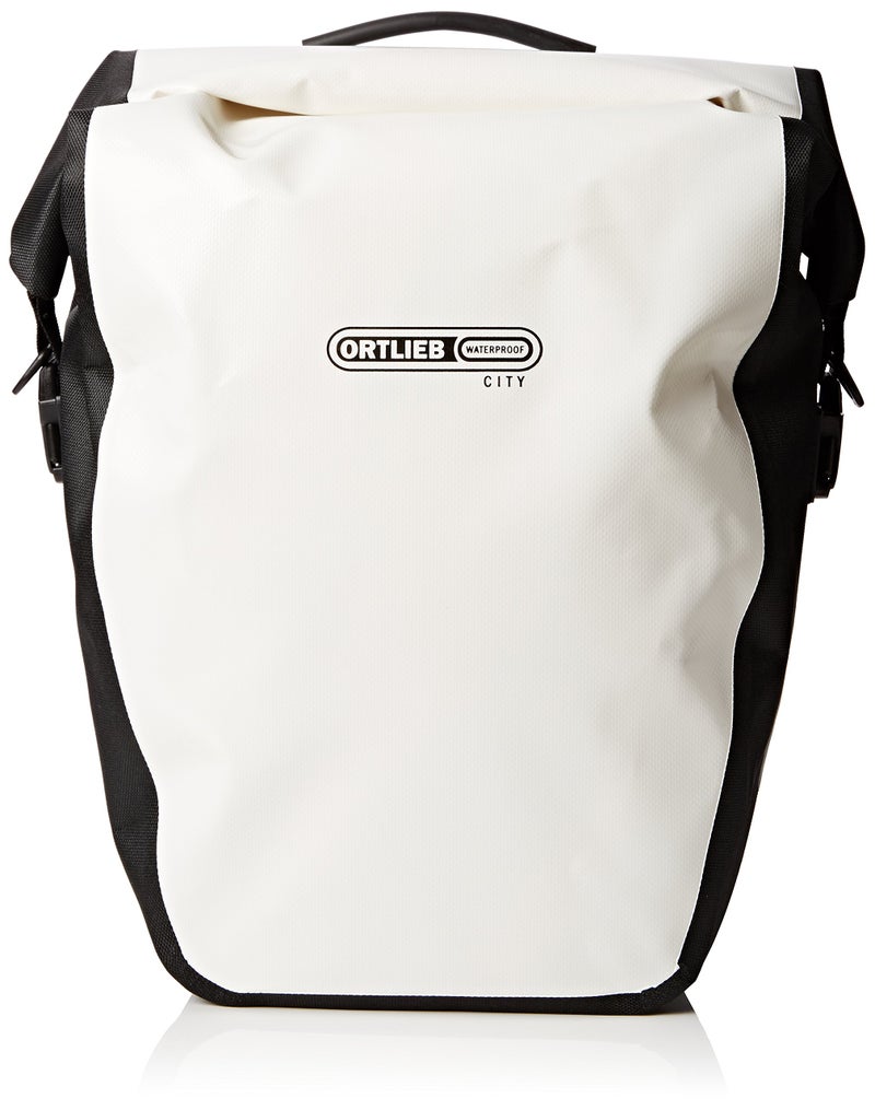 Ortlieb BackRoller City Rear Pannier Pair WhiteBlack
