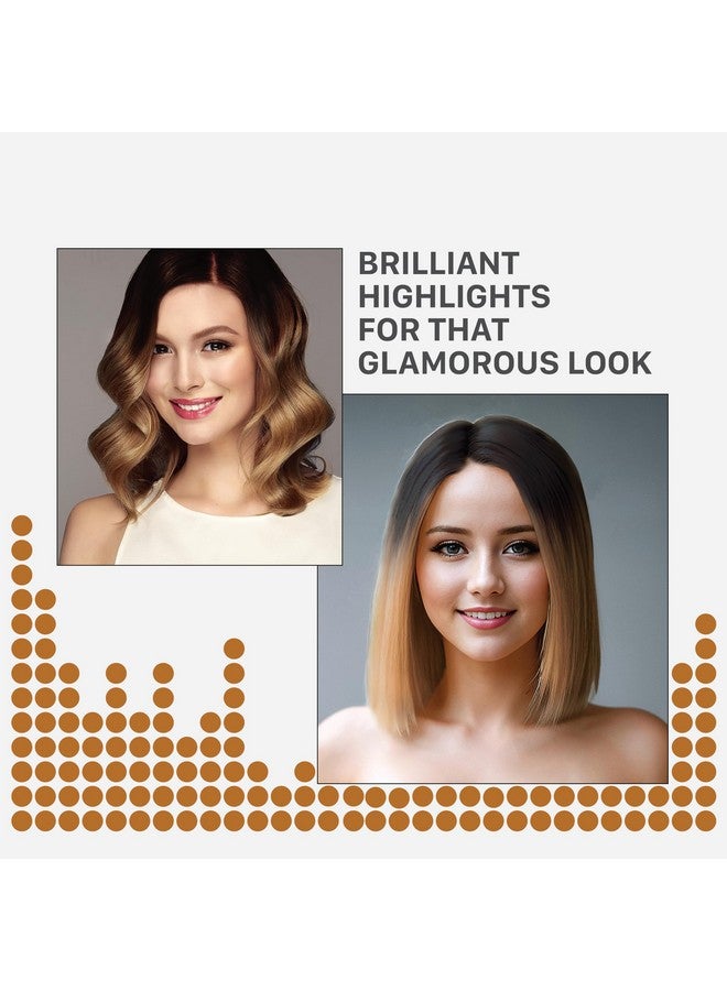 Streax Hair Colour Highlight Kit | Blonde Hair Colour, Soft Blonde - Pack Of 1 I Enriched With Walnut & Argan Oil I Hair Colour For Women | Rich, Vibrant, Easy To Use, Diy Application - Image 2