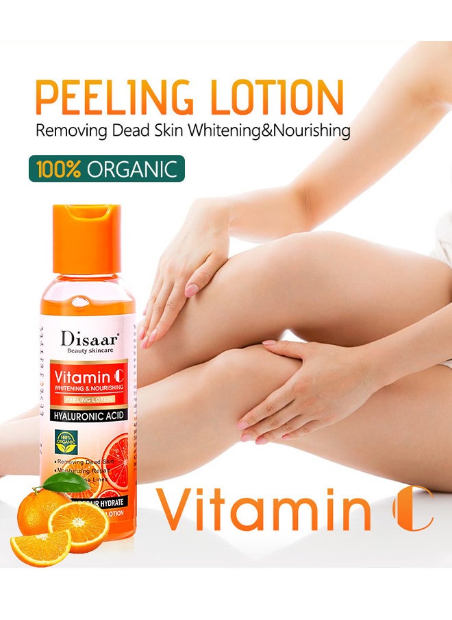 Vitamin C Peeling Lotion 100G, Effectively Soften The Keratin, Improve Rough Epidermis Delay Skin Aging And Make The Skin Soft And Elastic, Whiten And Smooth