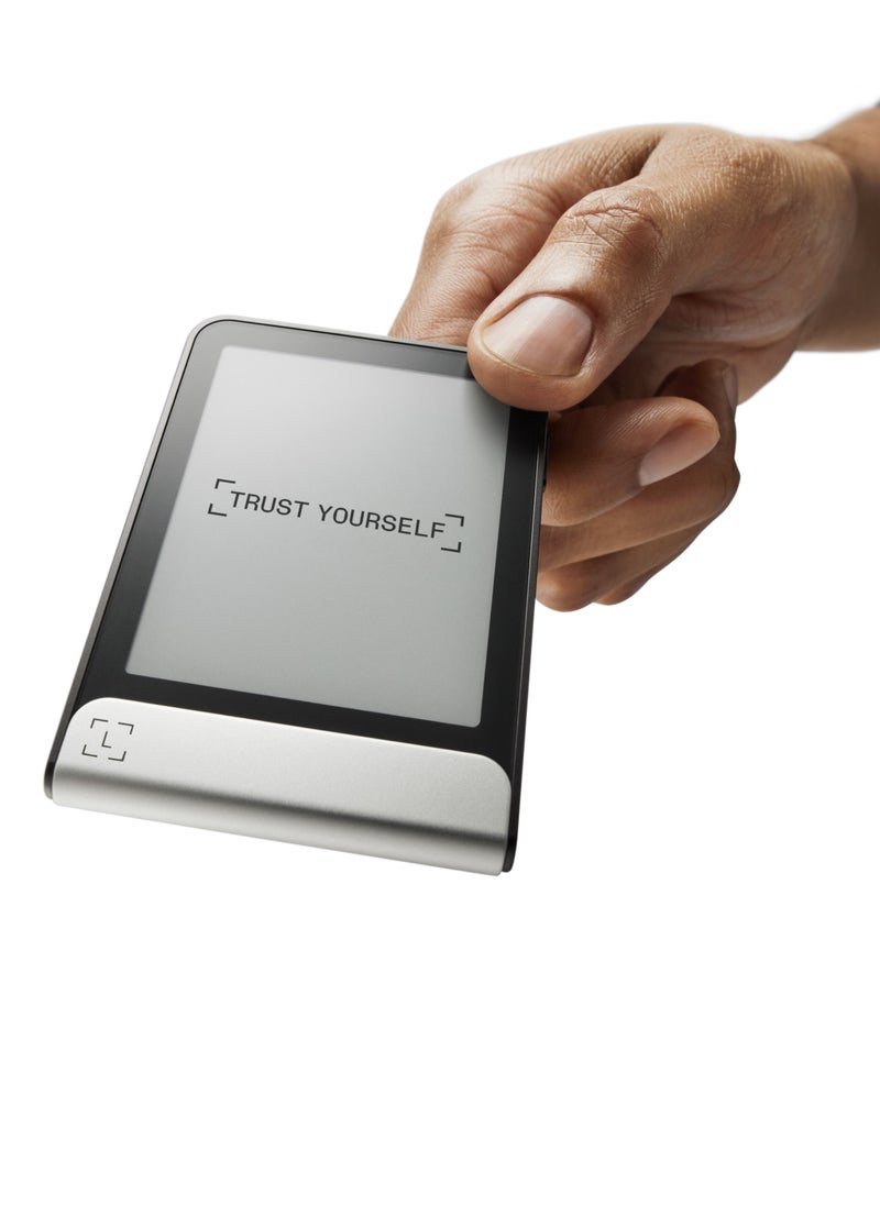 Flex Hardware Wallet | 2.84" TouchScreen Crypto & NFT Wallet, Customizable, Type-C, Bluetooth Connectivity, Wireless Charging, 5000+ Coins Supported, for iOS & Android, MacOS & Windows - Black