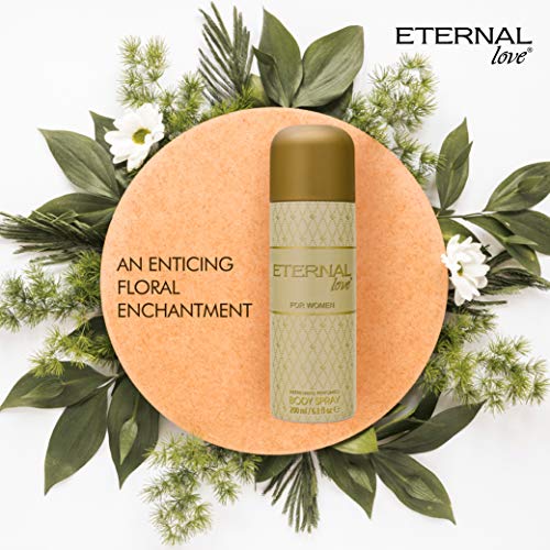Eternal Love - Body Spray for Women | Long-Lasting | Fresh & Enchanting Signature | Travel-Friendly Grooming Essential | Peach, Mandarin, & Amber Fragrance | All-Day Freshness | 200ml - Image 3
