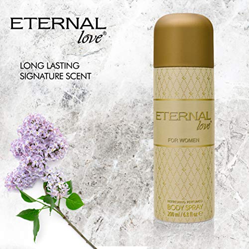 Eternal Love - Body Spray for Women | Long-Lasting | Fresh & Enchanting Signature | Travel-Friendly Grooming Essential | Peach, Mandarin, & Amber Fragrance | All-Day Freshness | 200ml - Image 2