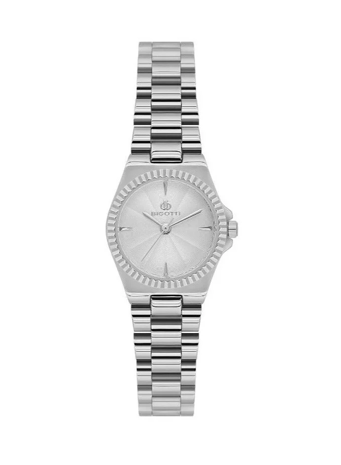 Bigotti Milano Bigotti - Quotidiano Women Watch | Stainless Steel Band |Brass Case | Analog | Round Dial | Mineral Glass | Japanese Quartz | Water Resistant 30 Meters