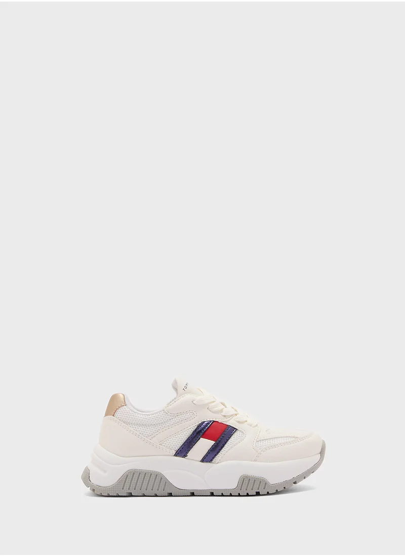 TOMMY HILFIGER Kids Low Top Lace Up Sneakers